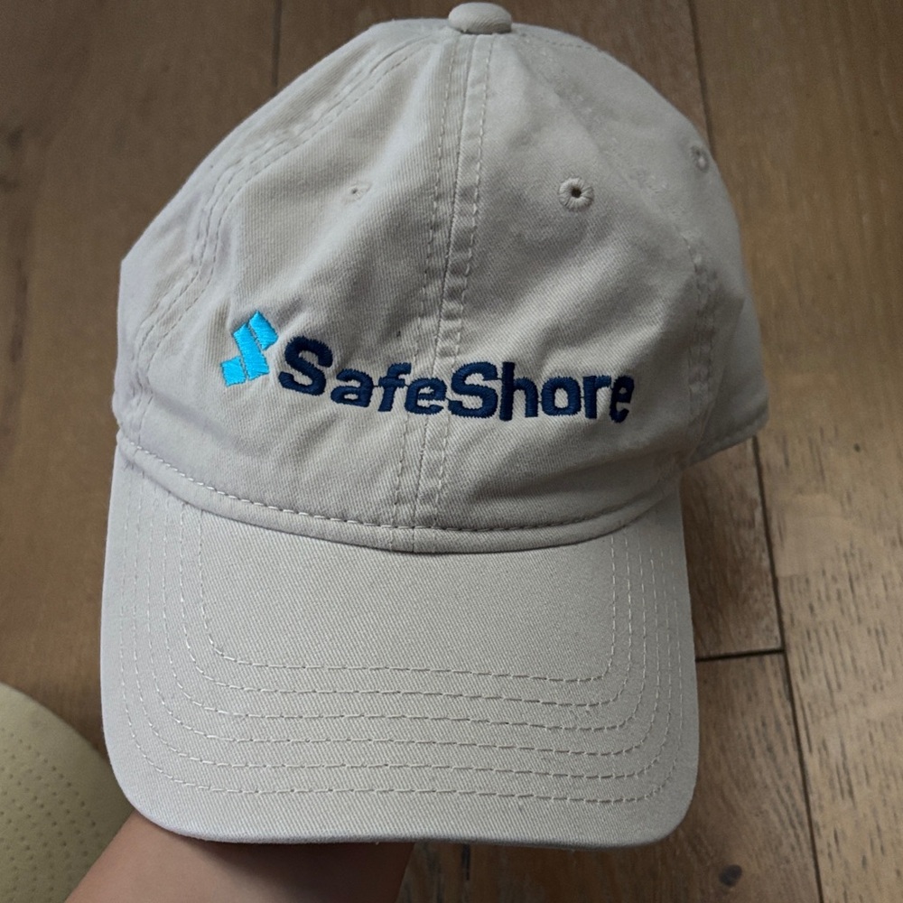 SafeShore Beige Baseball Cap